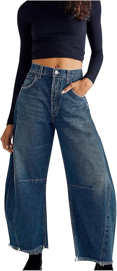 Noor - losse wijde jeans