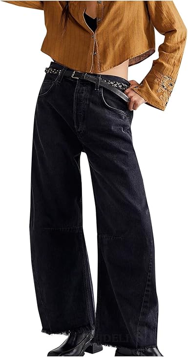 Noor - losse wijde jeans