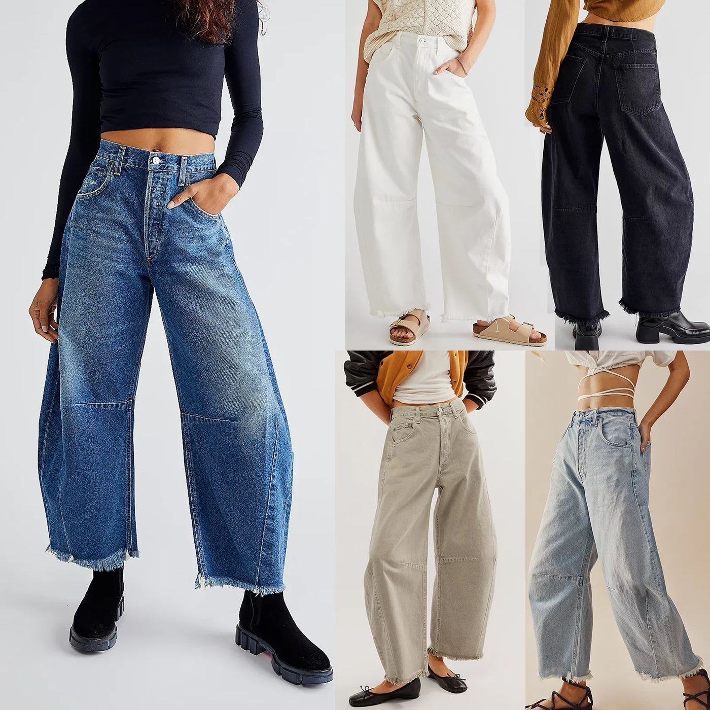 Noor - losse wijde jeans