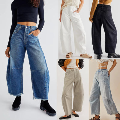 Noor - losse wijde jeans